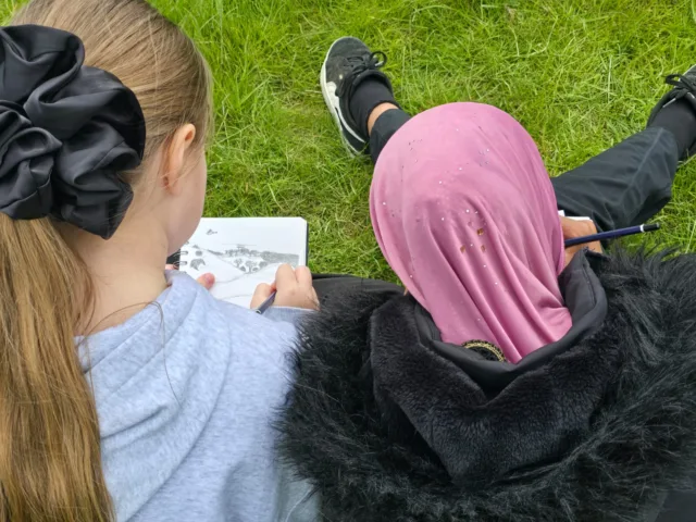 Here are some photos from the Y4 Children's university trip yesterday. The children have learnt about David Hockey and have enjoyed sketching in the valley before painting in the beautiful church in the village of Warter #Y4art
